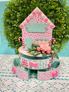 Carousel Box W/ Drawers