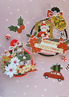 Scrap Diva Designs Exclusive Paper Holiday Magic 6x8