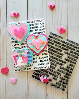 Valentine Stamp & Die Set 2026