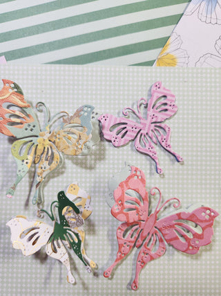 Shabby Chic Butterly Duo