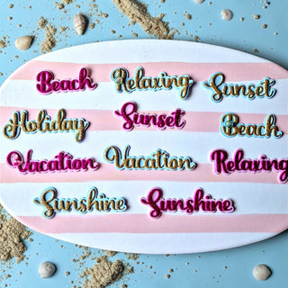 Holiday Word Set