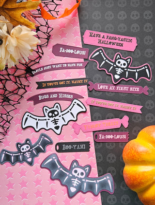 Halloween Sentiments  & Die Set