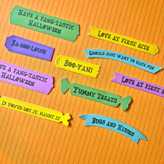 Halloween Sentiments  & Die Set