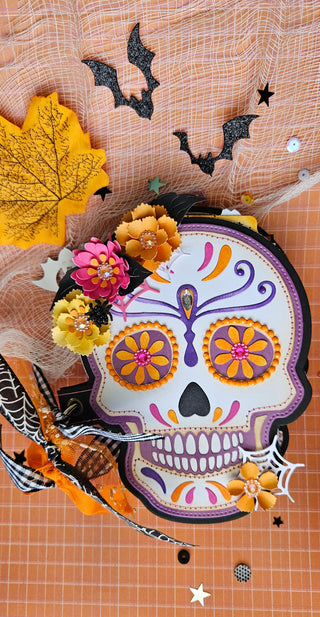 Day of the Dead Skull Mini Album