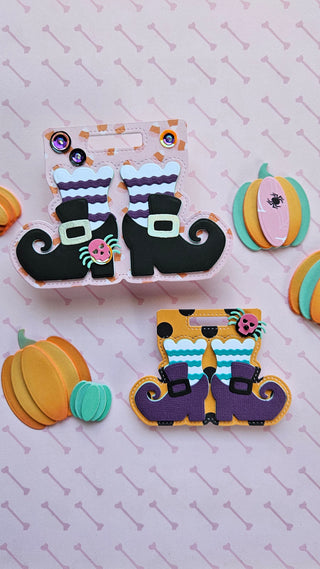 Witch Shoe Bag Topper