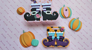 Witch Shoe Bag Topper