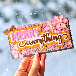 Christmas Banner Bag Topper 2026