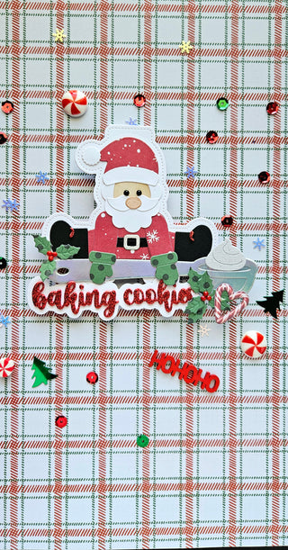 Santa Bag Topper