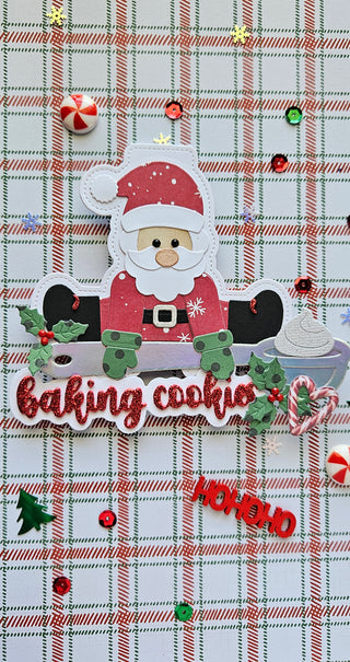 Santa Bag Topper