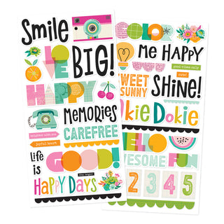 Color Me Happy Foam Stickers