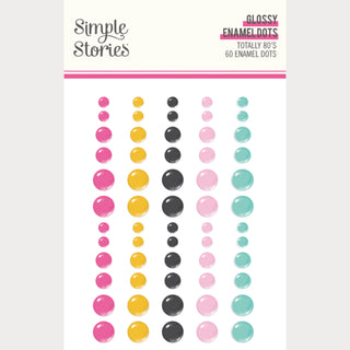 Totally 80's Glossy Enamel Dots