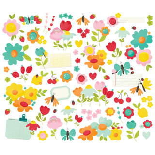 Sweet Summertime Floral Bits & Pieces