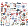 Simple Vintage Land of the Free Bits & Pieces