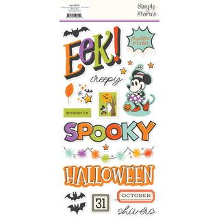 Say Cheese Classic Mouse Halloween Foam Stickers