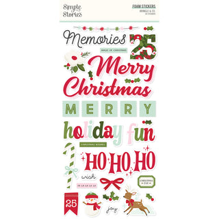 Kringle & Co. Foam Stickers