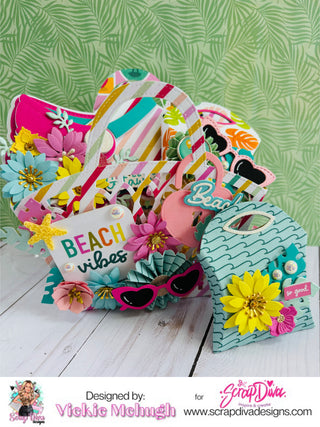 3D Beach Tote