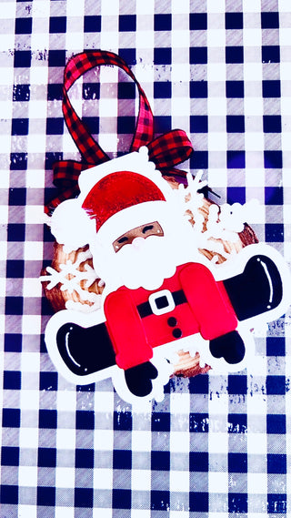 Santa Bag Topper