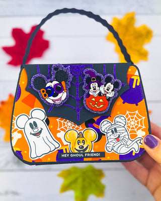 3D Spider Web Purse