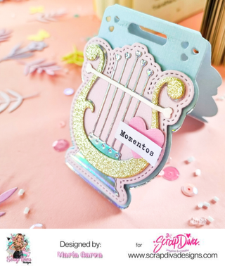 Valentine Harp Bag toppers