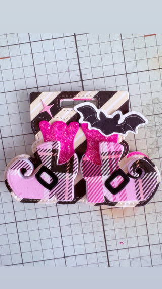 Witch Shoe Bag Topper