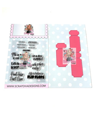 Summer Ticket Stamp Set