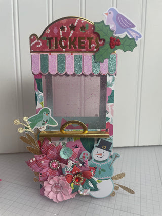 3D Ticket Booth Gift Box