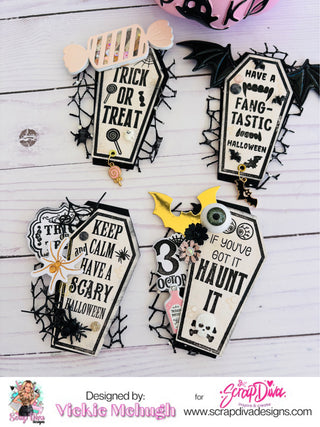 Coffin Stamp and Die Set