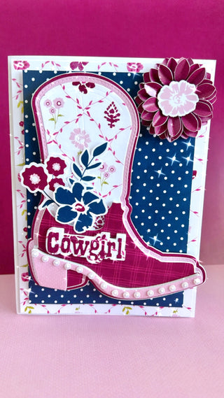 Cowboy Boot Mini Album
