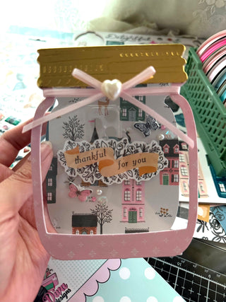 Mason Jar Shadow Box