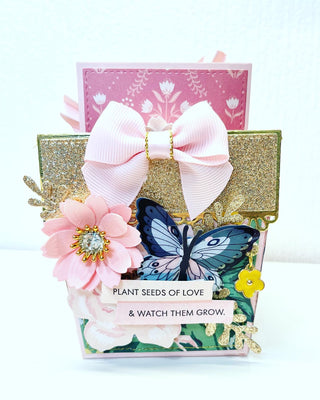 Flower Pot Gift Card Holder