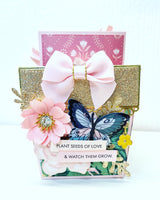 Flower Pot Gift Card Holder