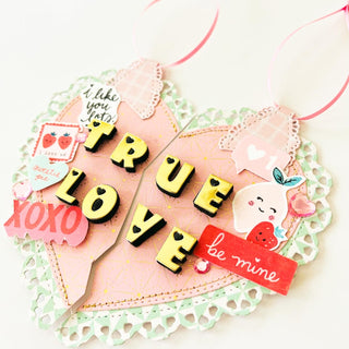Mini Heart Alphabet & Numbers