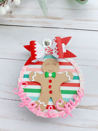 Gingerbread Memorydex Shaker