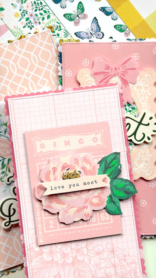 5x8  Scalloped Nested Rectangle