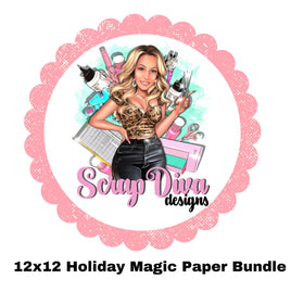 Holiday Magic 12x12 Paper Bundle