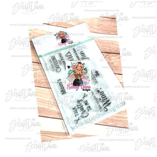 Tumbler Stamp Set