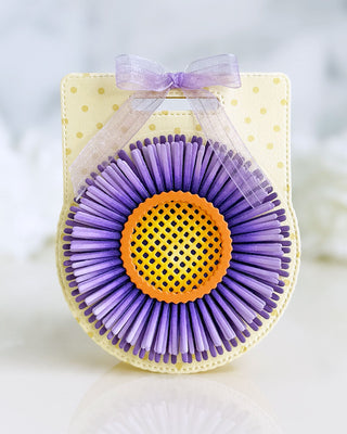Aster Flower Bag Topper