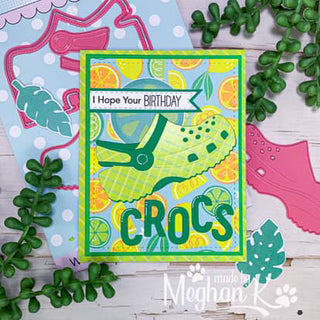 Croc Shoe Memorydex Card