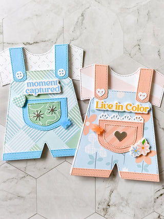 Baby Overall Card Set