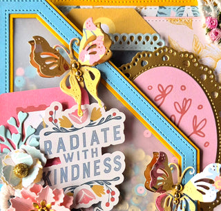 Shabby Chic Butterly Duo