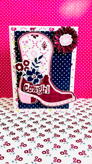 Cowboy Boot Mini Album