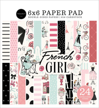 French Girl 6x6 Paper Pad