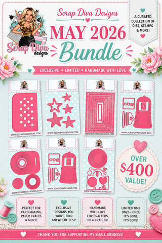 Scrap Diva Designs May 2026 Bundle