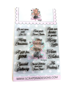 Christmas Tag Stamp Set