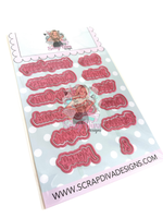 Christmas Words 2025 - PRE-ORDER ONLY