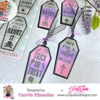 Coffin Stamp and Die Set