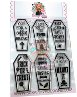 Coffin Stamp and Die Set