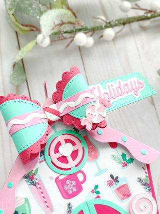 Santa Bow Set