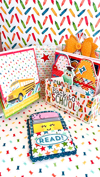 library card sleeve Library Card Pocket – Scrap Diva Designs