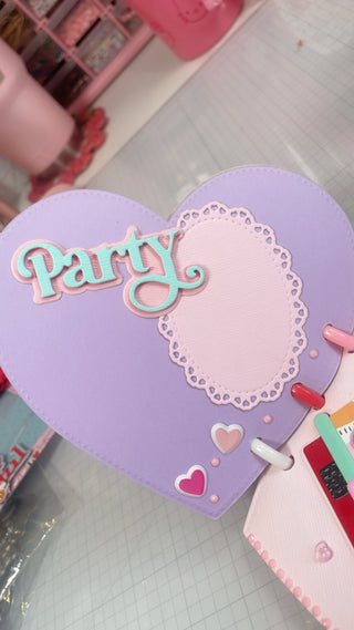 Double Stitch Heart Nesting Set
